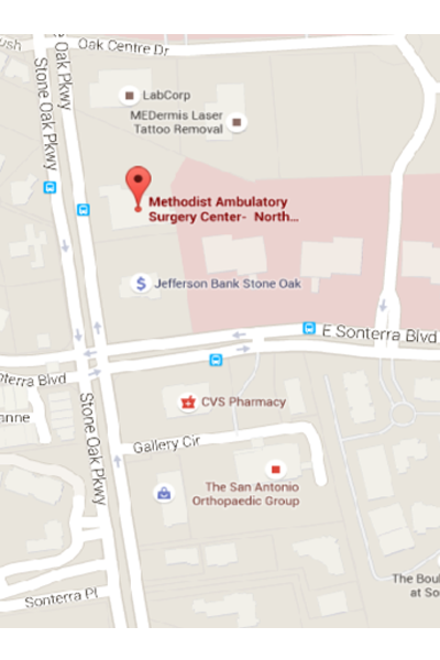 surgery center @ google maps